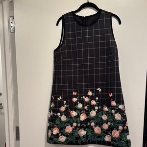 ERIN by Erin Fetherston Black and White A-line Mini Dress